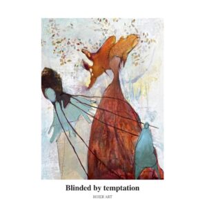 kunsttryk af originalmaleri fra Hoier Art